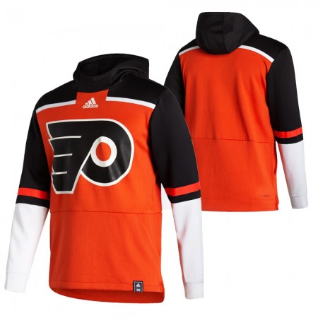 Philadelphia Flyers Blank 2020-21 Reverse Retro Sawyer Hooded Sweatshirt - Herr